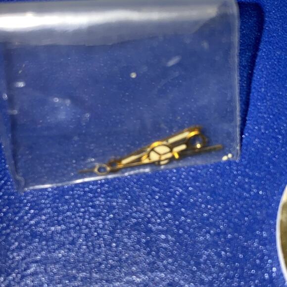 TAG Heuer 2000 Chronometer Dial & Hands Set Swiss Made Gold Markers - Picture 4 of 5